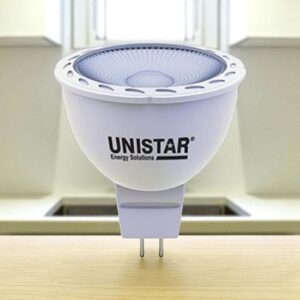 لمبة كاسة 6 وات عدسة - ابيض Unistar