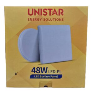 بلفونيرة لطش 48 وات مربع ابيض UNISTAR