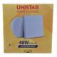 بلفونيرة لطش 48 وات مربع ابيض UNISTAR