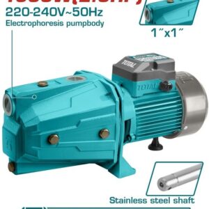موتور مياه تحضير ذاتى 2 حصان TOTAL TWP315006