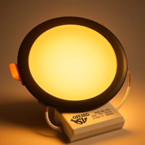 بانل دفن 26 وات اطار اسود العبيدى - اضاءة ورم