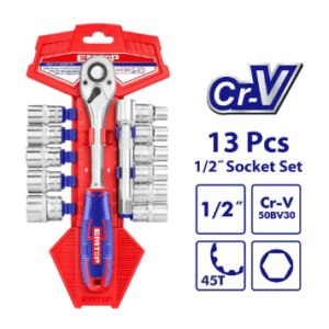 طقم لقم رباط 13ق نص بوصة EMTOP ESKT12131