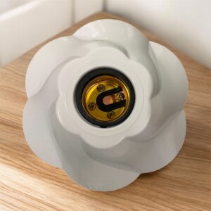 قاعدة ليزر ابيض وردة فليكس