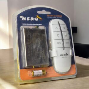 دايرة ريموت ٤ خط معدن HERO