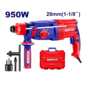 هيلتى عدل 950 وات 28مم خ.ش بظرف شنيور EMTOP ERHRL951