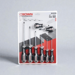 طقم مفك 8ق CROWN CPHDS-AX08