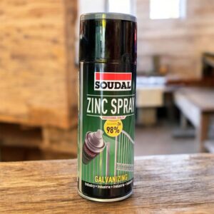 سبراى زنك بلجيكى ٤٠٠ مللي 98% SOUDAL