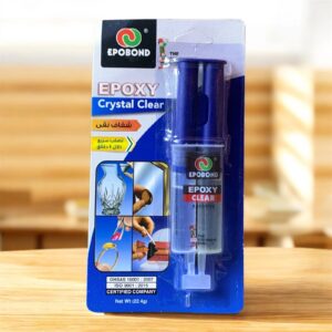 لاصق ايبوكسى حقنة 22جرام - شفاف