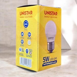 لمبة بولا 5 وات ابيض UNISTAR